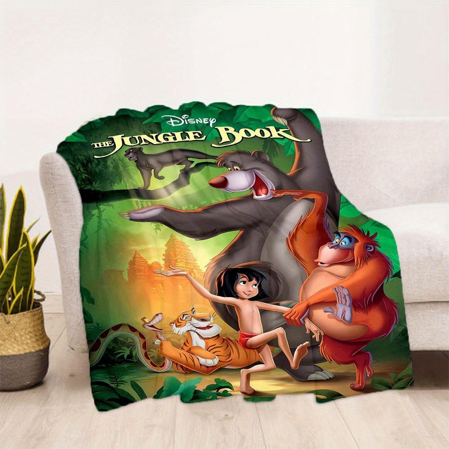 Yi Xin One Mowgli Cartoon Flanell Decke für Kinder in Multicolour, B/H: 80 x 120 cm - Bild 5