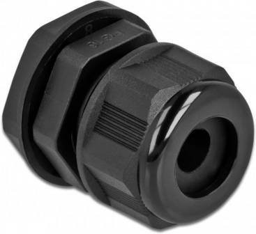 Delock 60365 Kunststoff Gehäuse in Schwarz - Bild 1