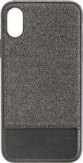 Commander Back Cover NOBLE PLUS Handyhülle für Apple iPhone X in Schwarz und Grau - Bild 1