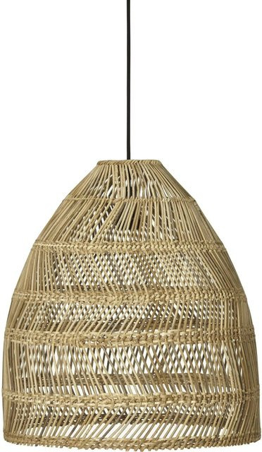PR Home Maja Outdoor Pendelleuchte aus Rattan in Beige, B/T/H: 53 x 60 x 60 cm - Bild 1