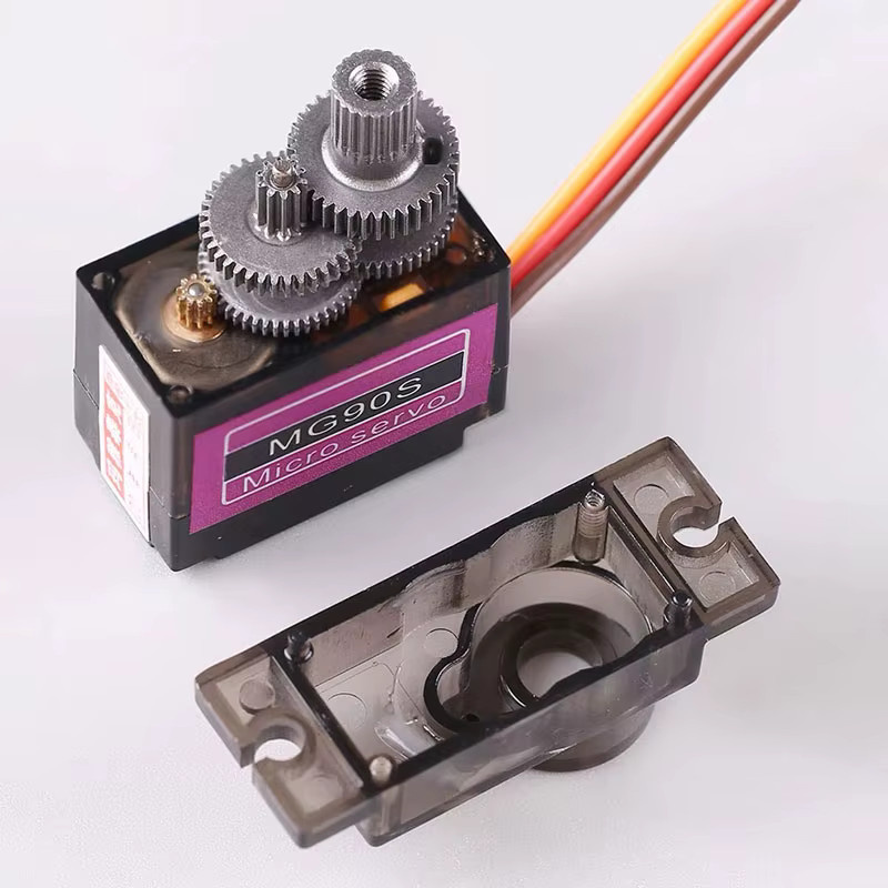 BANGSHE MG90S Servo für RC-Modellflugzeuge, Metall, 1-teiliges Set - Bild 3