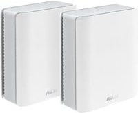 Asus ZenWiFi BT8 WiFi 7 Mesh-System Tri-Band Router, 2er Pack, Weiß - Bild 1