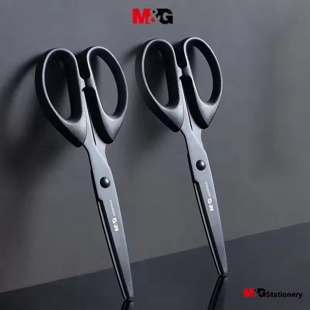 M&G Klingenschere in Schwarz mit Edelstahlklinge, 16 cm - Bild 1