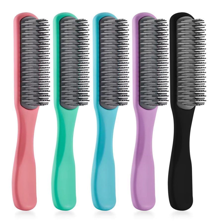 CestoMen Rippenhaar-Kamm, antistatisch, für lockiges Haar, Unisex - Bild 4