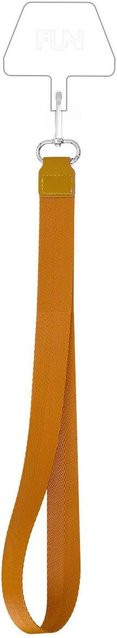 Universal Necklace Inlay mit Big Strap Handyhülle von Peter Jäckel in Orange - Bild 1
