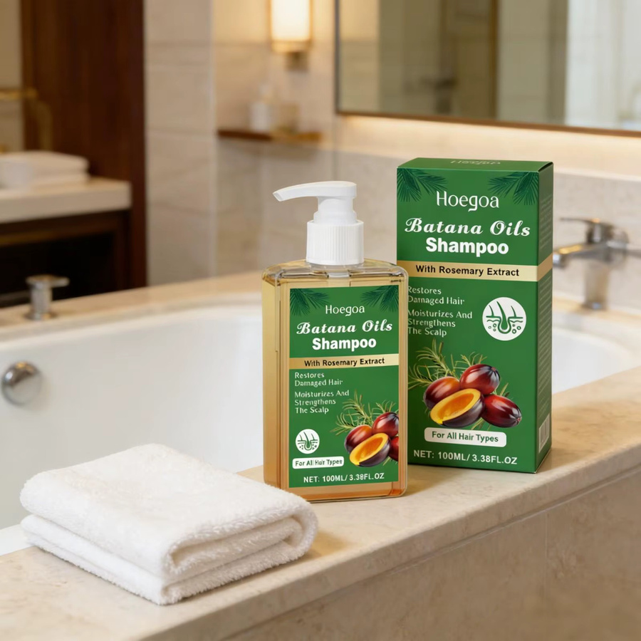 Hoegoa Batana Öl Rosmarin Shampoo, für strapaziertes Haar, Unisex - Bild 5