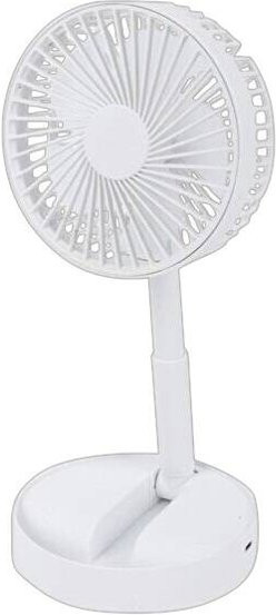 Kumtel Tischventilator in Weiß aus Kunststoff B/H/L: 13,5 x 6,7 x 13,5 cm - Bild 1