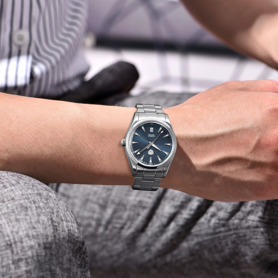 Rollstimi Armbanduhr, Automatik, Edelstahl, Saphirglas, Herren - Bild 5
