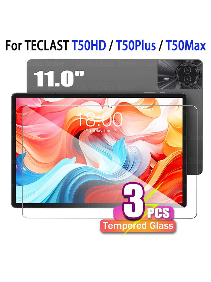 Teclast Schutzglas für T50 HD, T50 Plus und T50 Max (11,0 Zoll), transparentes 9H gehärtetes Displayschutzglas - Bild 6