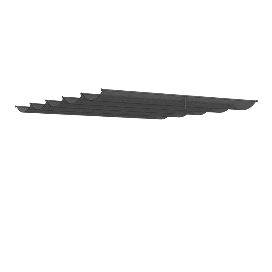 Siena Garden Dachbezug Schattenmanufaktur Anthrazit B/T: 300 x 300 cm - Bild 2