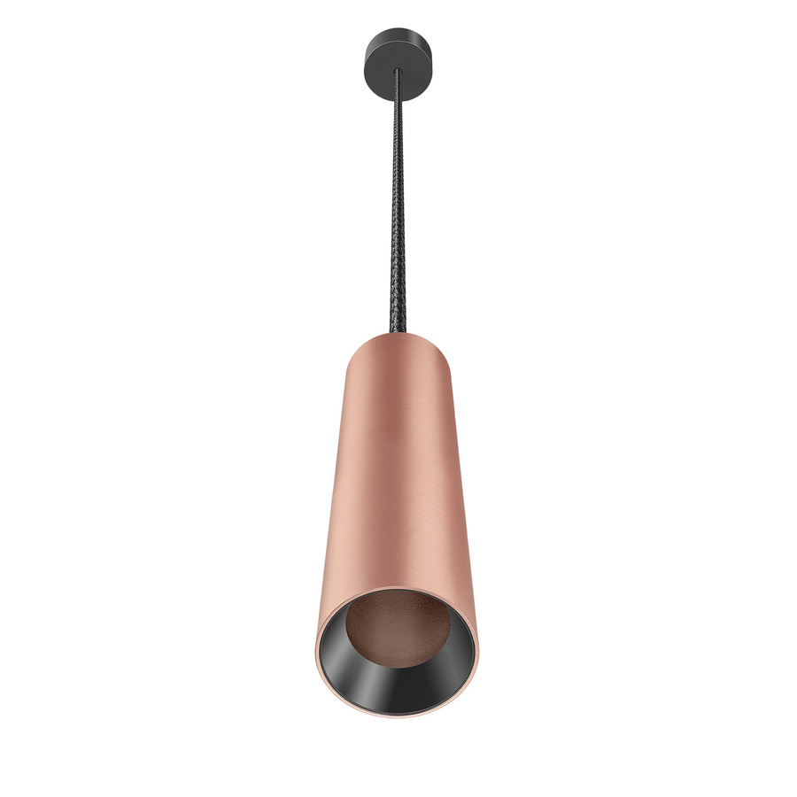 Pendelleuchte Luxvenum SIGNATURE GU10, 1-flammig, Roségold, Höhe: 27 cm - Bild 1