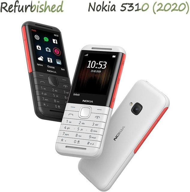 Refurbished Nokia 5310 (2020) Mobiltelefon mit 2,4 Zoll Display in Schwarz - Bild 1