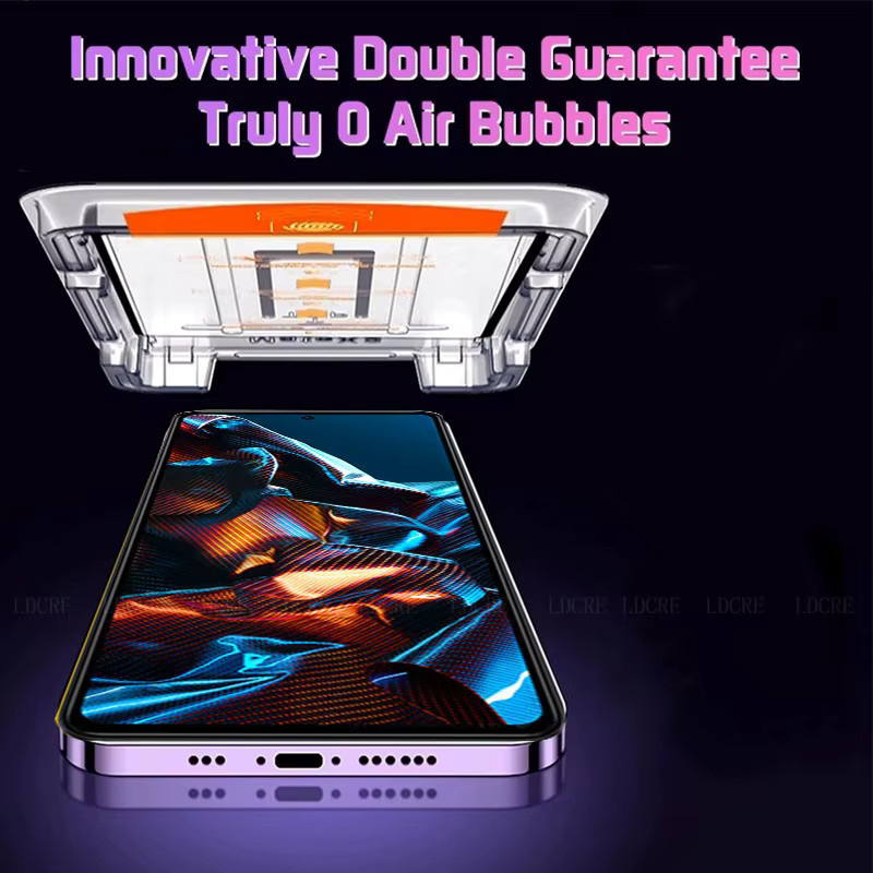 Xiaomi Poco X5 Pro 5G Panzerglas Display Schutzfolie Transparent 9H Härte - Bild 2
