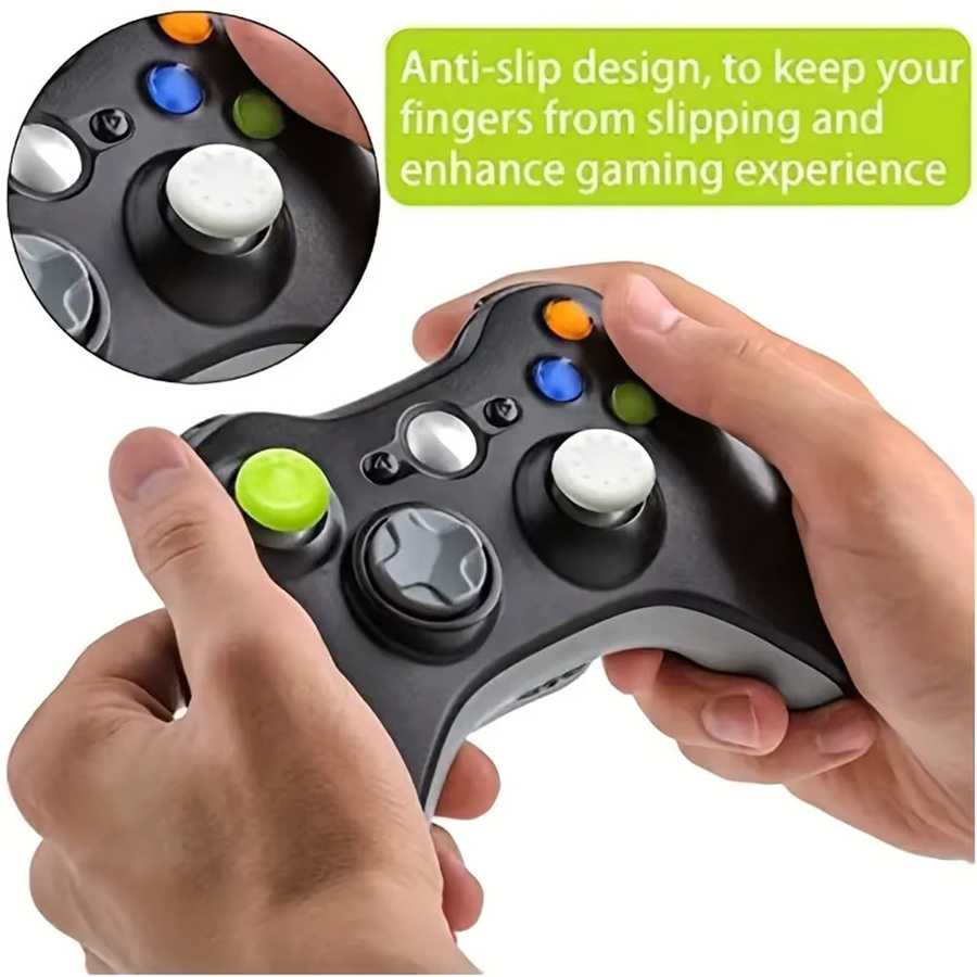 20er Set rutschfeste Silikon Analog-Joystick-Grip-Kappen für PS3 und Xbox 360 Controller in Multicolour - Bild 2