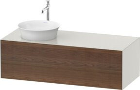 Duravit Waschtischunterschrank White Tulip in White, B/T: 130 x 55 cm - Bild 1