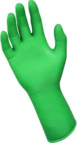 Ansell Microflex 93-260 Nitril- und Neoprenhandschuhe in Grün, Größe XL, 50 Stück pro Box - Bild 1