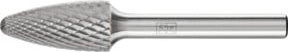 PFERD Hartmetall Frässtift Rundbogen RBF universal mittel fein, Durchmesser: 12 mm, Länge: 25 mm, Schaft-Durchmesser: 6 mm, Farbe: Silber - Bild 1