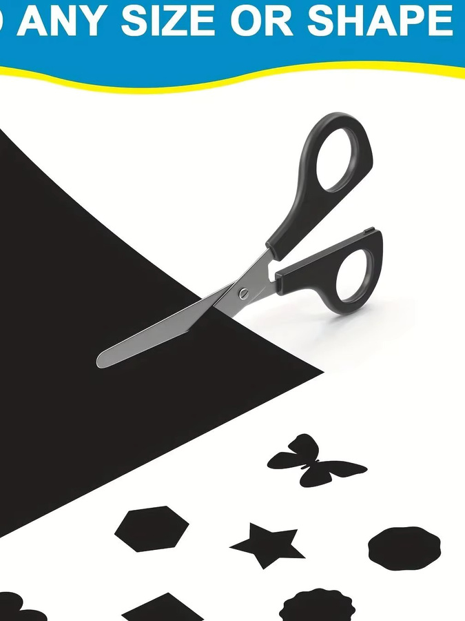 HUSPER Magnetpapier selbstklebend, 5 flexible Magnetblätter in A4, schwarz, Dicke: 0,3 mm - Bild 6