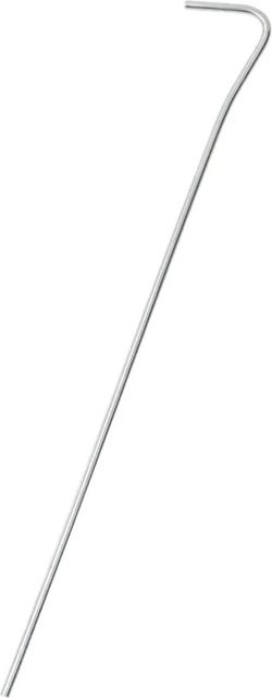 vidaXL Zeltheringe aus verzinktem Stahl, 25 Stück, Silber, Länge: 23 cm, Durchmesser: 3 mm - Bild 1