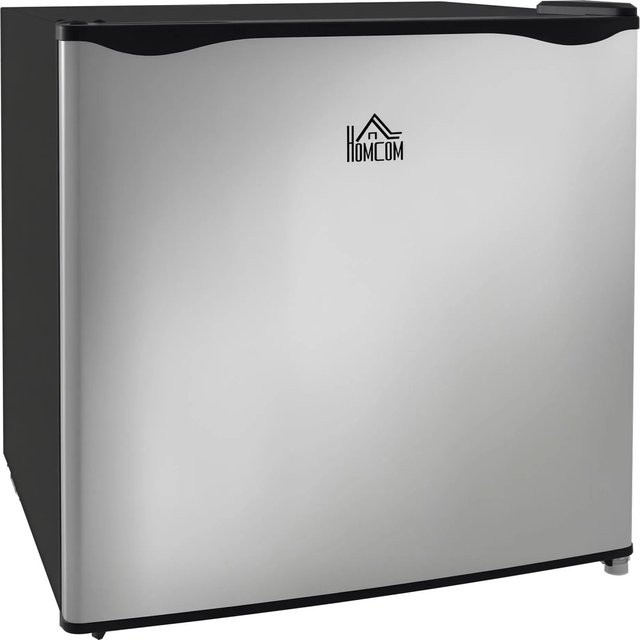 HOMCOM Mini Gefrierschrank in Silber mit 47l Volumen, B/H/T: 44,2 x 48,8 x 47,0 cm - Bild 1