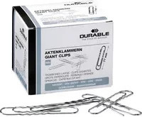 DURABLE Büroklammer gewellt in Silber, runde Form, Durchmesser: 7,7 cm - Bild 1