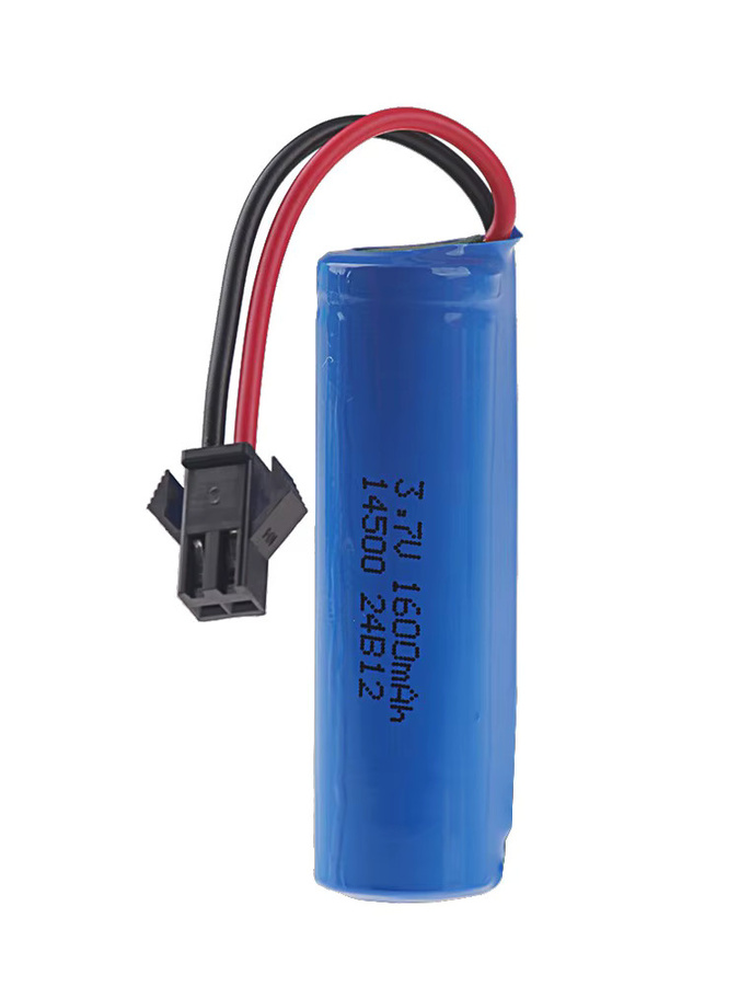 RC.BURST Li-Ionen-Akku 14500 3,7V 1600mAh mit SM-2P-Stecker in Blau - Bild 3