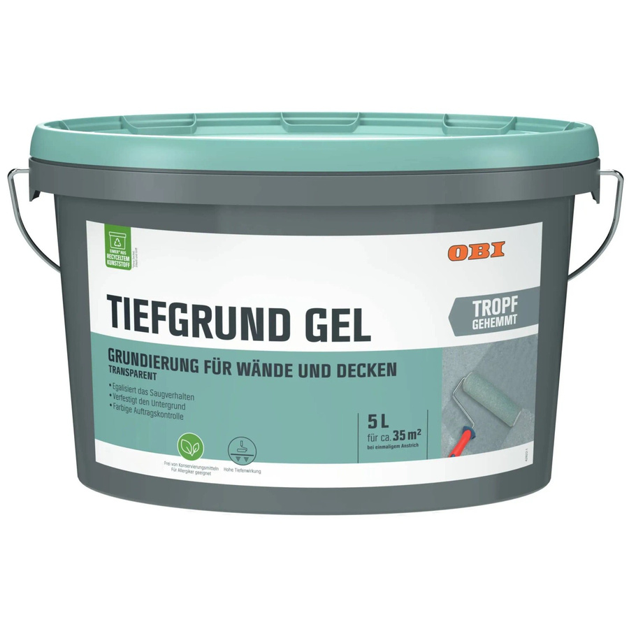 OBI Tiefgrund Gel transparent lösungsmittelfrei 5 l - Bild 2