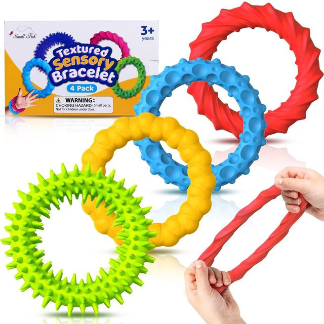 Yiran bag 4-teiliges Set Sensorisches Fidget-Spielzeug Armbänder - Bild 1