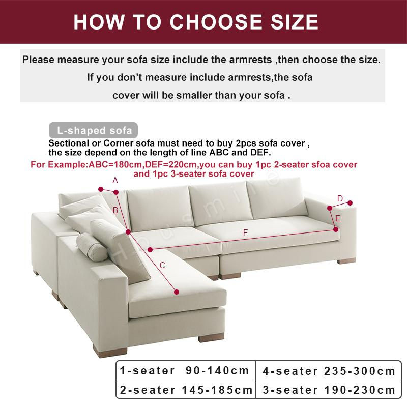 Elastischer Sofabezug von Your Warm Home in Lila für 1-Sitzer, L-förmige Chaiselongue-Schonbezug aus Polyester-Elastan mit rutschfester Oberfläche - Bild 4