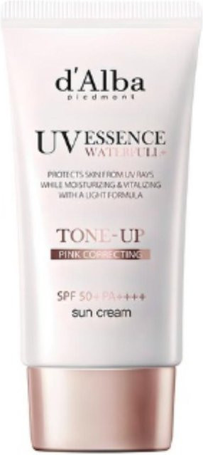 d'Alba Waterfull Tone-Up Sonnencreme SPF50+, 50 ml, Niacinamid - Bild 1