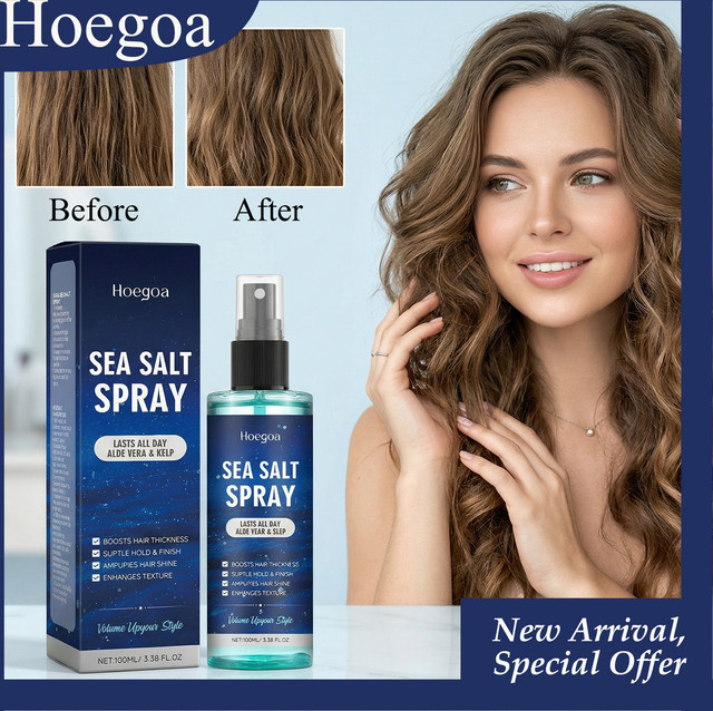 HOEGOA Meersalzspray, 100 ml, Lockiges Haar - Bild 1