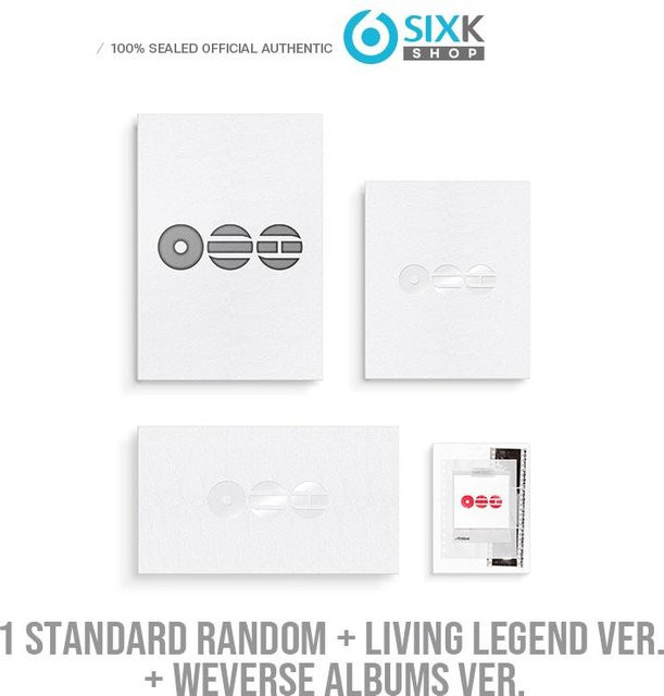 BTS 5. Studioalbum ARIRANG Set bestehend aus 3 Teilen: 1 Standard Edition, Living Legend und Weverse Edition in Weiß - Bild 1