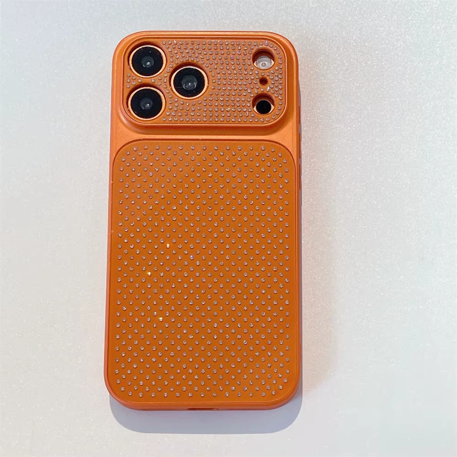 Lolozzx Diamant-Glitzer Handyhülle für iPhone 17 16 15 14 13 Pro Max mit Bling-Linsenschutz in Silber - Bild 2