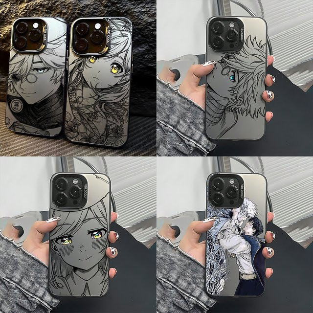 Anime Hexenhut Handyhülle für Xiaomi Redmi Note 7 8 9 9S 10 11 12 13 14 15 Pro Plus 4G 5G mit matter Rückseite in Multicolour - Bild 1