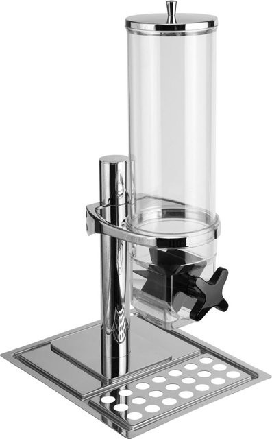 VEGA Müslispender Hamshire GN 1/2, silber und transparent, 4 l, B/T/H: 32.5 x 26.5 x 56.2 cm - Bild 1