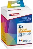 edding Tintenpatronen Set kompatibel mit Epson 27XL in Schwarz, Cyan, Magenta und Gelb - Bild 1