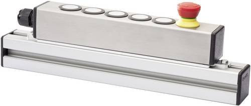 Schlegel S46_06 Not-Aus-Schalter Drucktaster im Gehäuse Silber Edelstahl IP54 250 V/AC 2.5A 2 Öffner - Bild 1