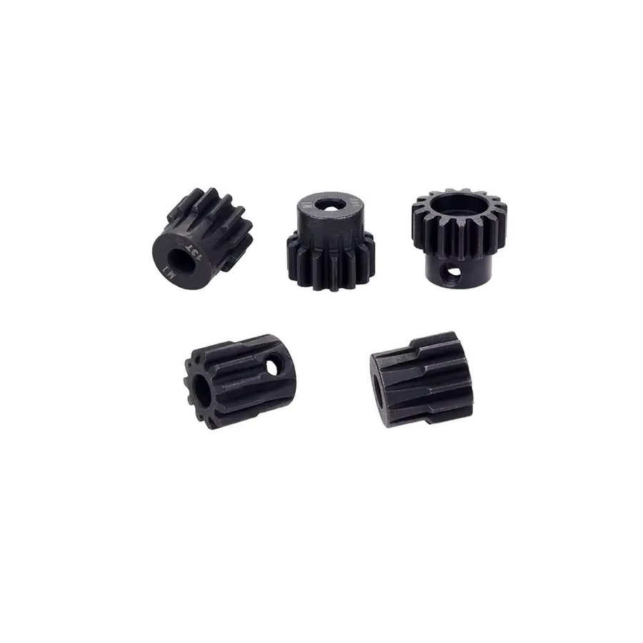 DSPOWER Ritzel Motor Getriebe Combo Set, 5-teiliges Set, Metall, Schwarz, 1:8 - Bild 2