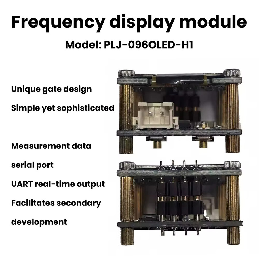 diymore Frequenzzähler PLJ-096OLED-H1 mit 0,96-Zoll-OLED-Display RF Digital Signal Frequency Meter in Blau - Bild 2