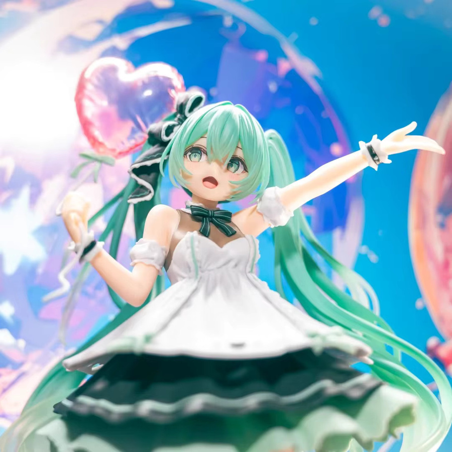 Bandai Hatsune Miku Anime-Mädchen-Figur, Einzelfigur, 19 cm - Bild 2