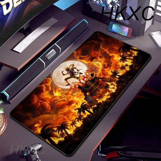 Schreibtischunterlage One Piece Luffy Gear5 Gaming-Mauspad, Multicolor, B/T: 60 x 30 cm - Bild 1