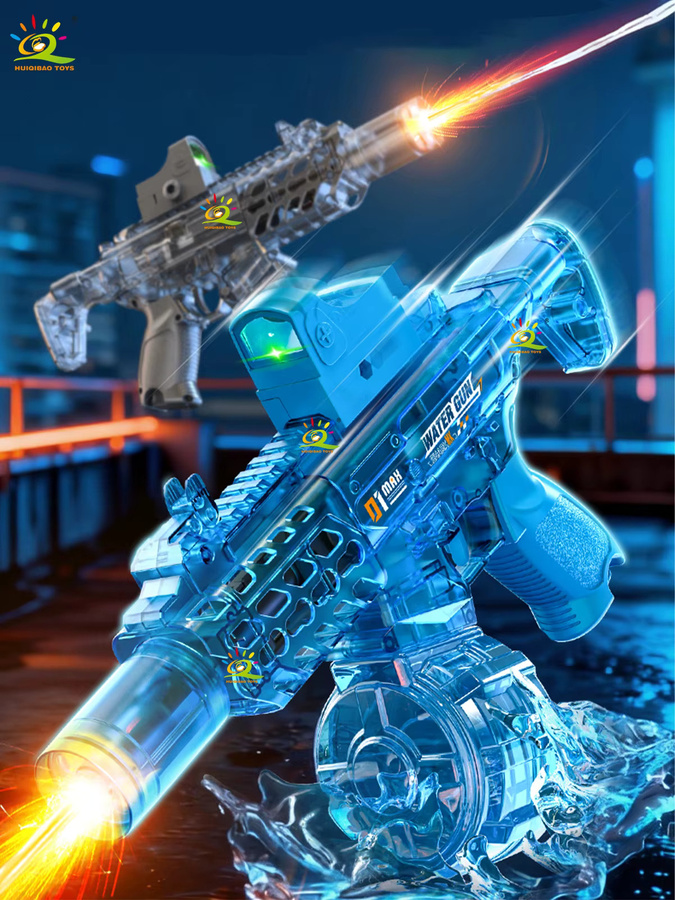 HUIQIBAO Wasserblaster, elektrisch, vollautomatisch, mit Zielfernrohr - Bild 3