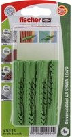 Fischer Universaldübel UX GREEN aus Nylon, Farbe: Grün, Durchmesser: 12 mm, Länge: 70 mm - Bild 1