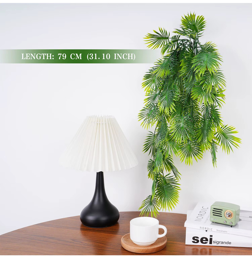 Uflower Künstliche Pflanze Persischer Farn in Grün, Höhe: 79 cm - Bild 2