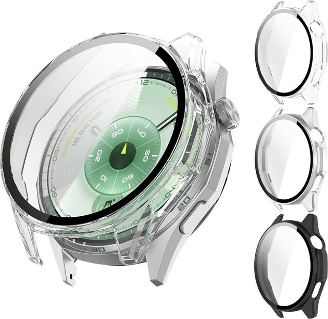 Huawei Uhrenzubehör, Displayschutz für Huawei Watch GT 6 46 mm, Schwarz - Bild 1