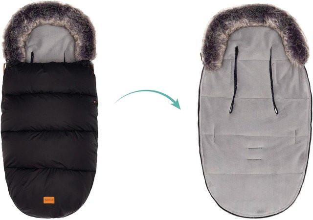 Fillikid Winterfußsack Manaslu schwarz - Bild 1