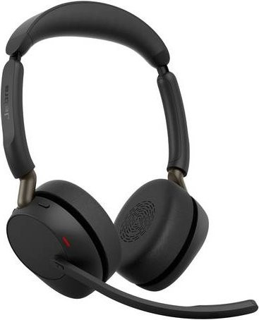 Jabra Evolve3 65 Stereo On-Ear Bluetooth Headset mit LINK 390a UC in Schwarz - Bild 1