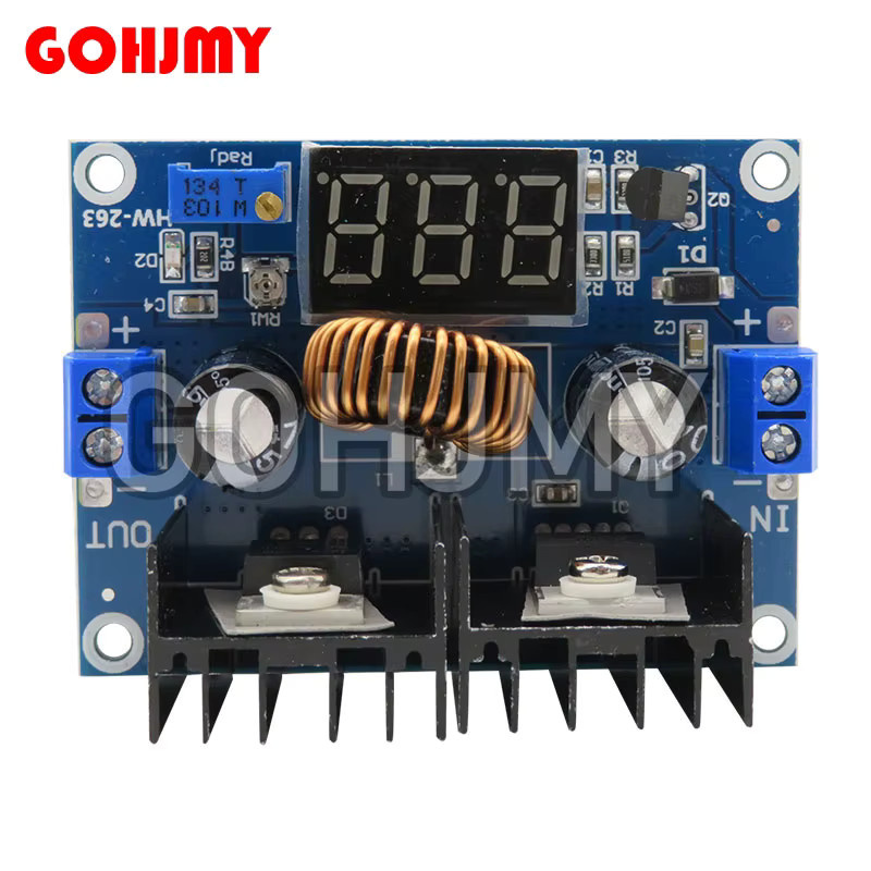 GOHJMY XL4016E1 XH-M404 DC-DC Abwärtsspannungsregler Digital PWM Einstellbar, Blau - Bild 3