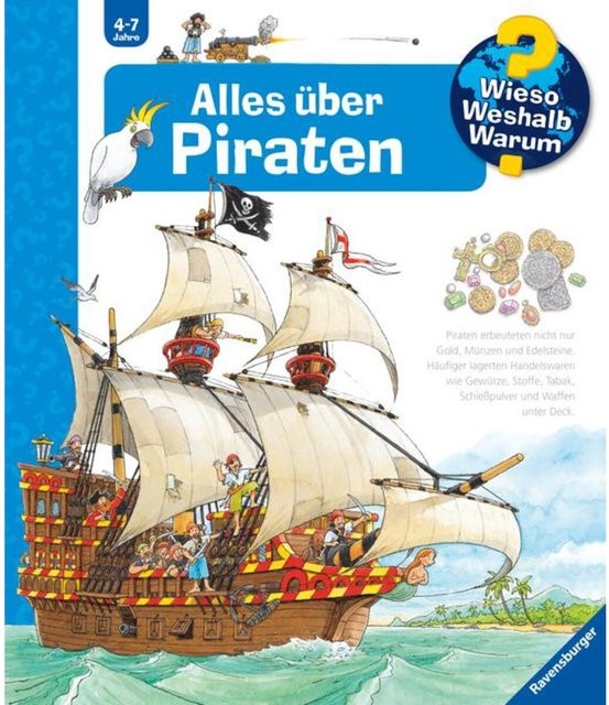 Wieso? Weshalb? Warum?, Band 40: Alles über Piraten, Hardcover - Bild 1