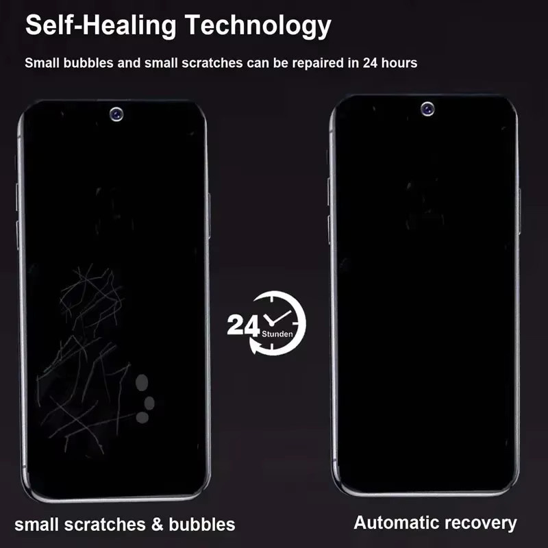 4er-Pack Samsung Anti-Spy Hydrogel-Displayschutzfolie Privacy für S24 Ultra S23 S22 S21 FE S10 S9 S8 Note 20 Ultra 10 Plus 9 - Bild 4